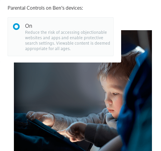 xFi for Families Parental Control